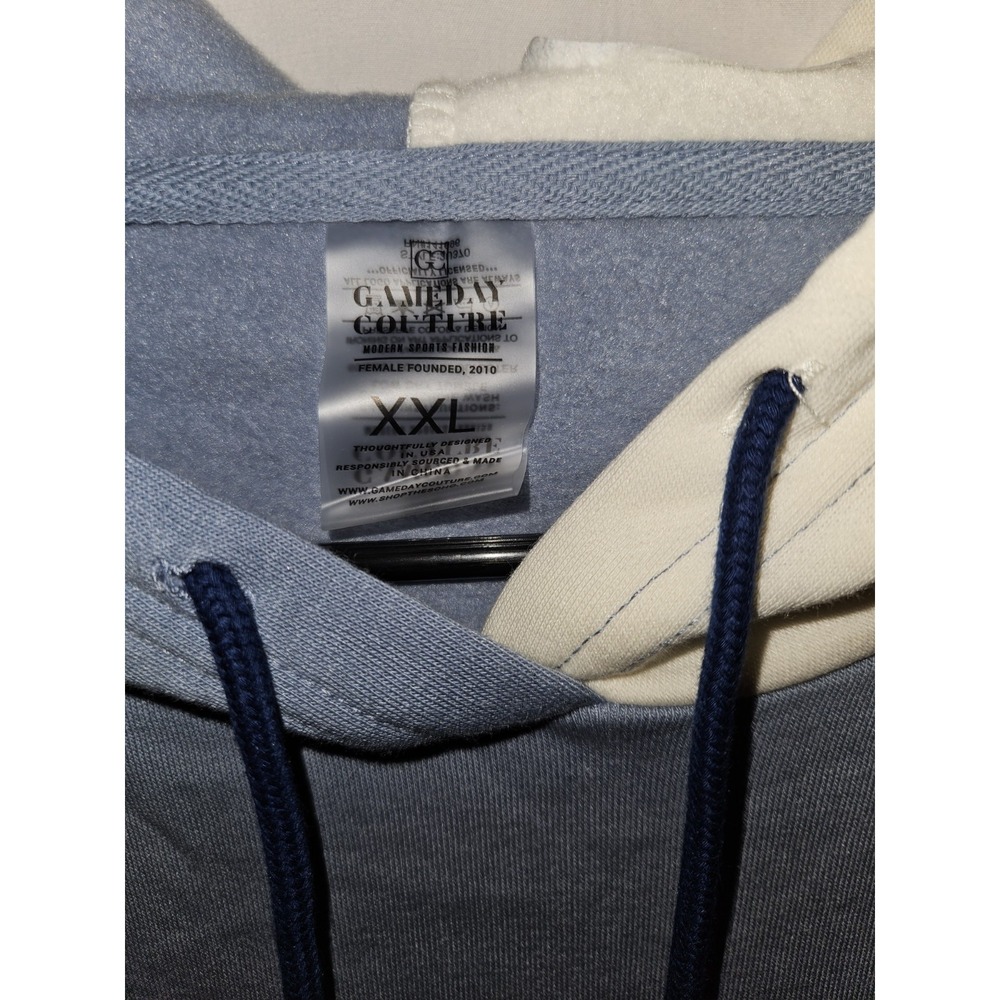 Dallas Cowboys Gameday Couture Hoodie Sweatshirt Tri Color Size XXL - Picture 3 of 3
